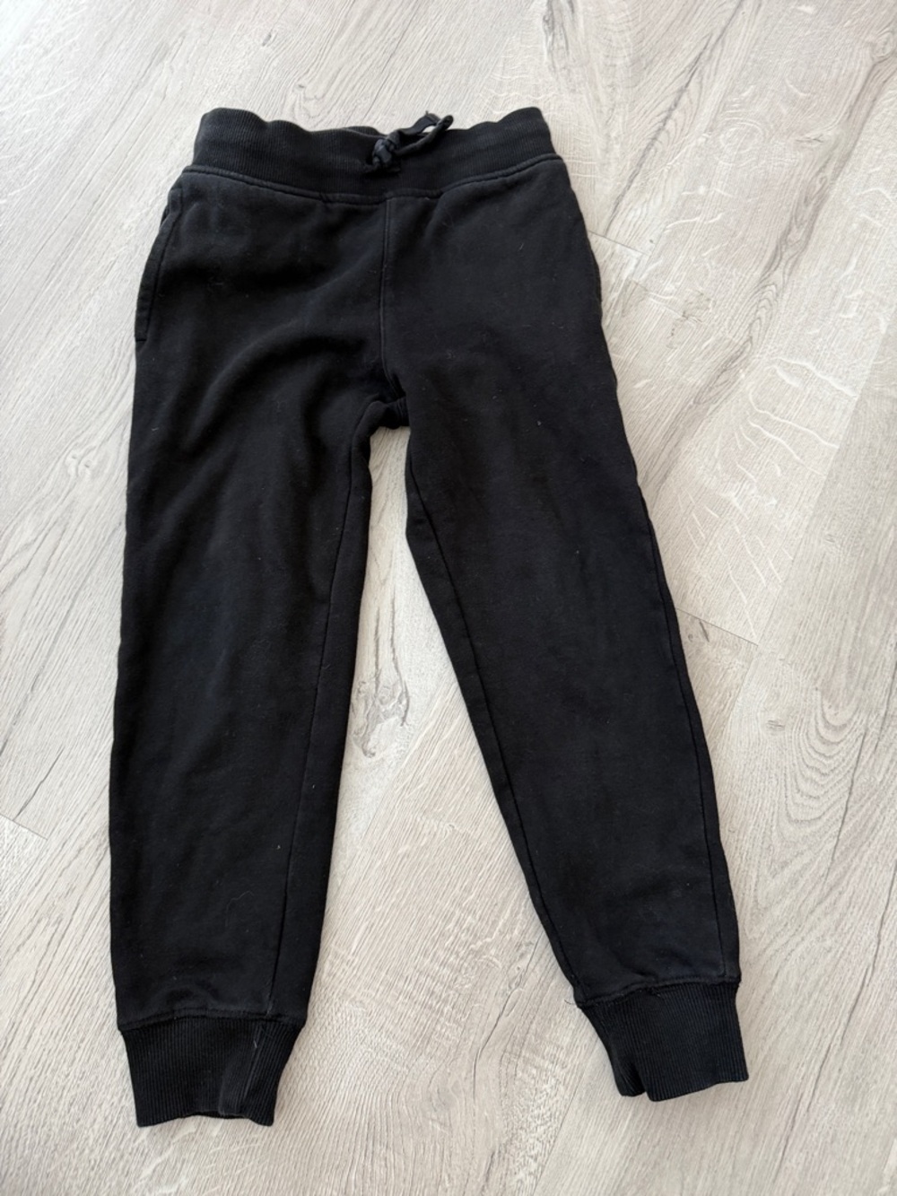 Nautica Kids Black Jogger Sweatpants with Drawstring